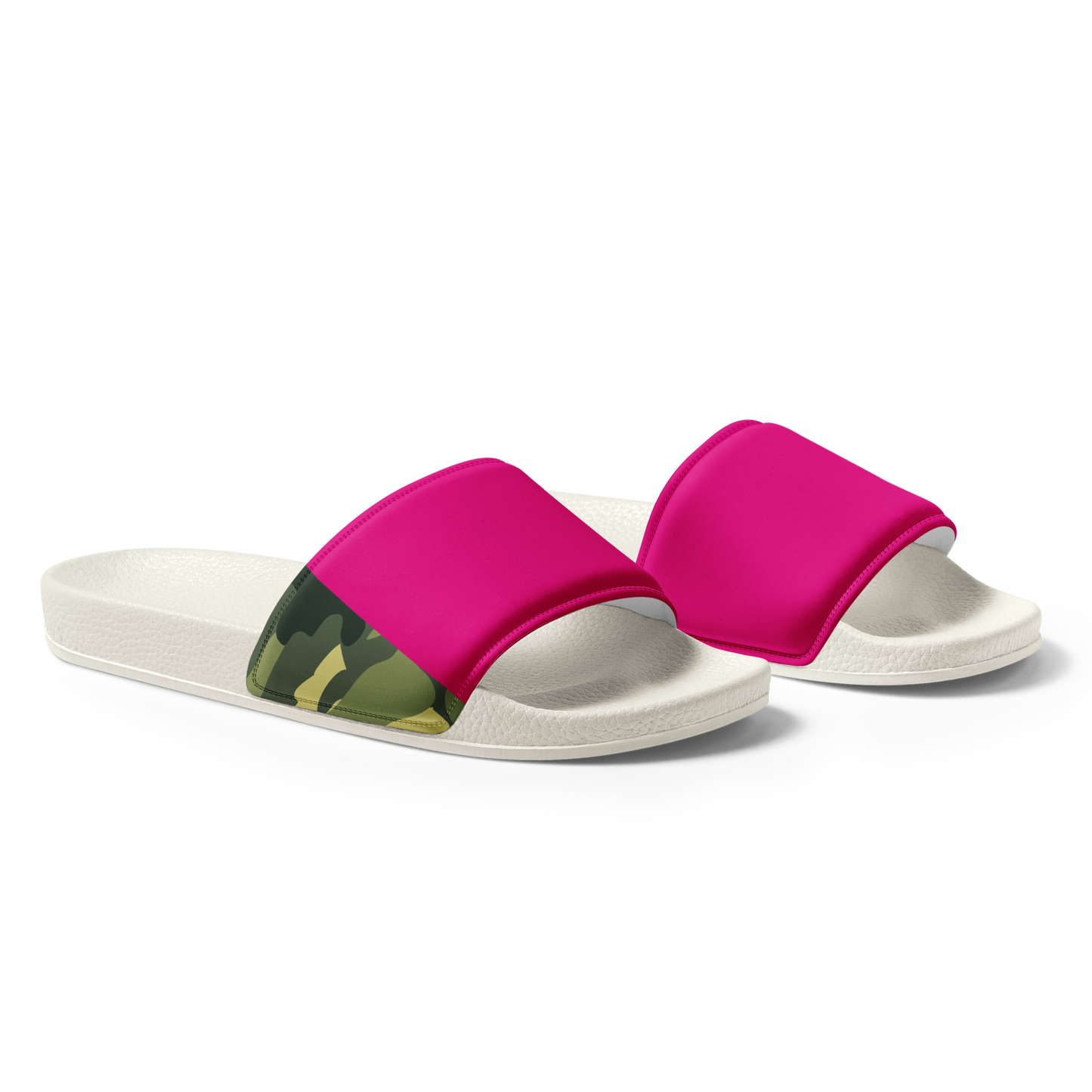 Women's slides (Pink + Camo)