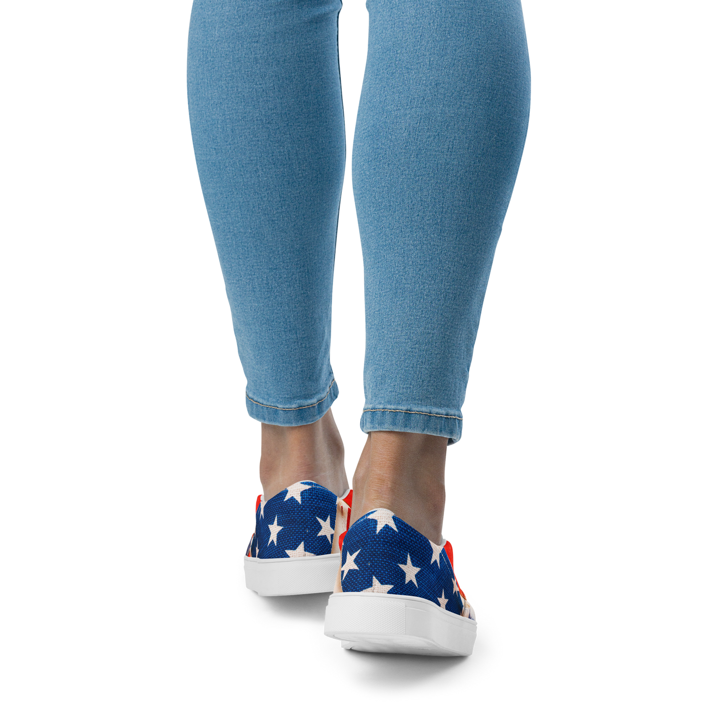 INKED'S AMERICANA (Women’s Slip-Ons)