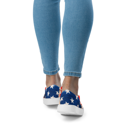 INKED'S AMERICANA (Women’s Slip-Ons)