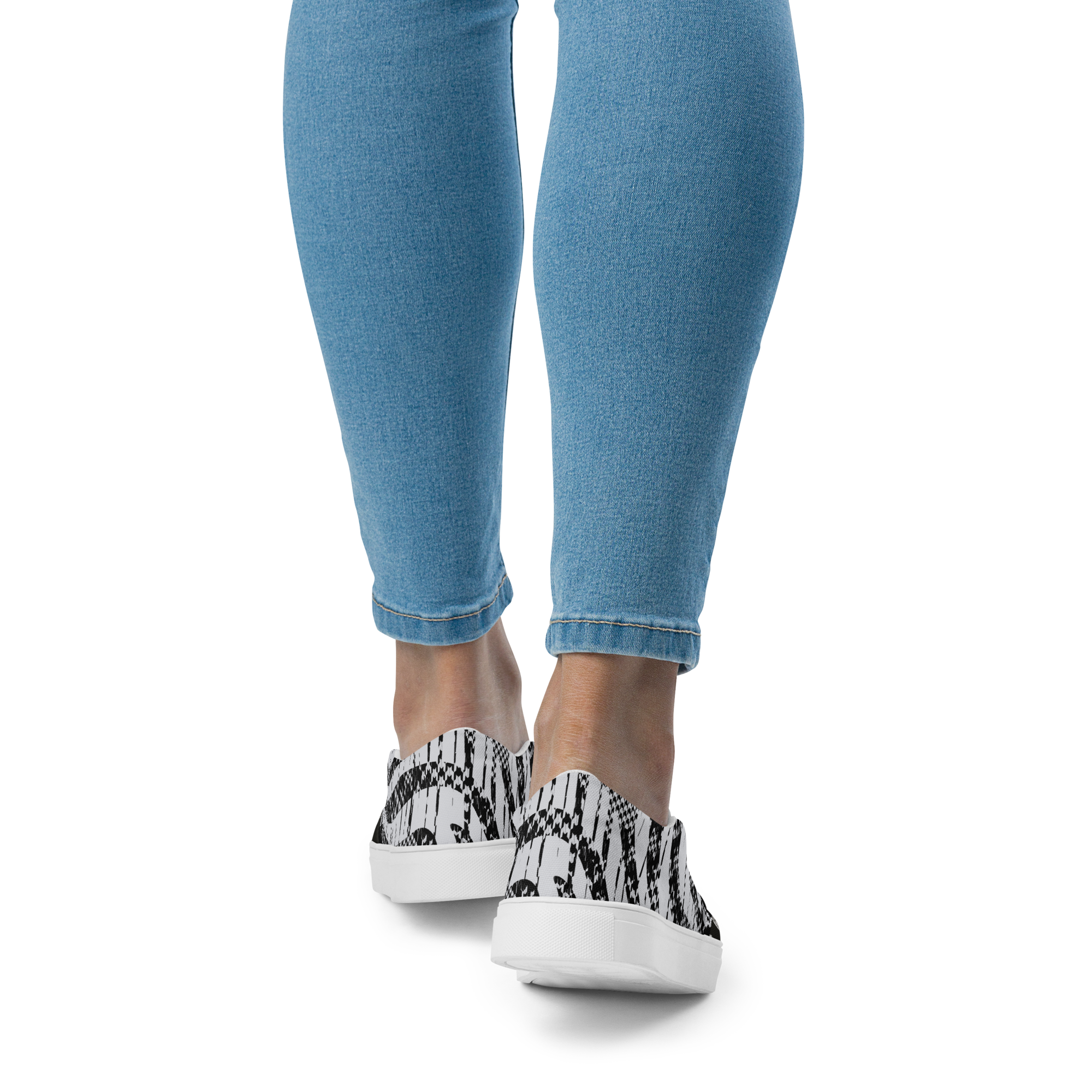 ROGUE ZEBRAS (Women’s Slip-Ons)