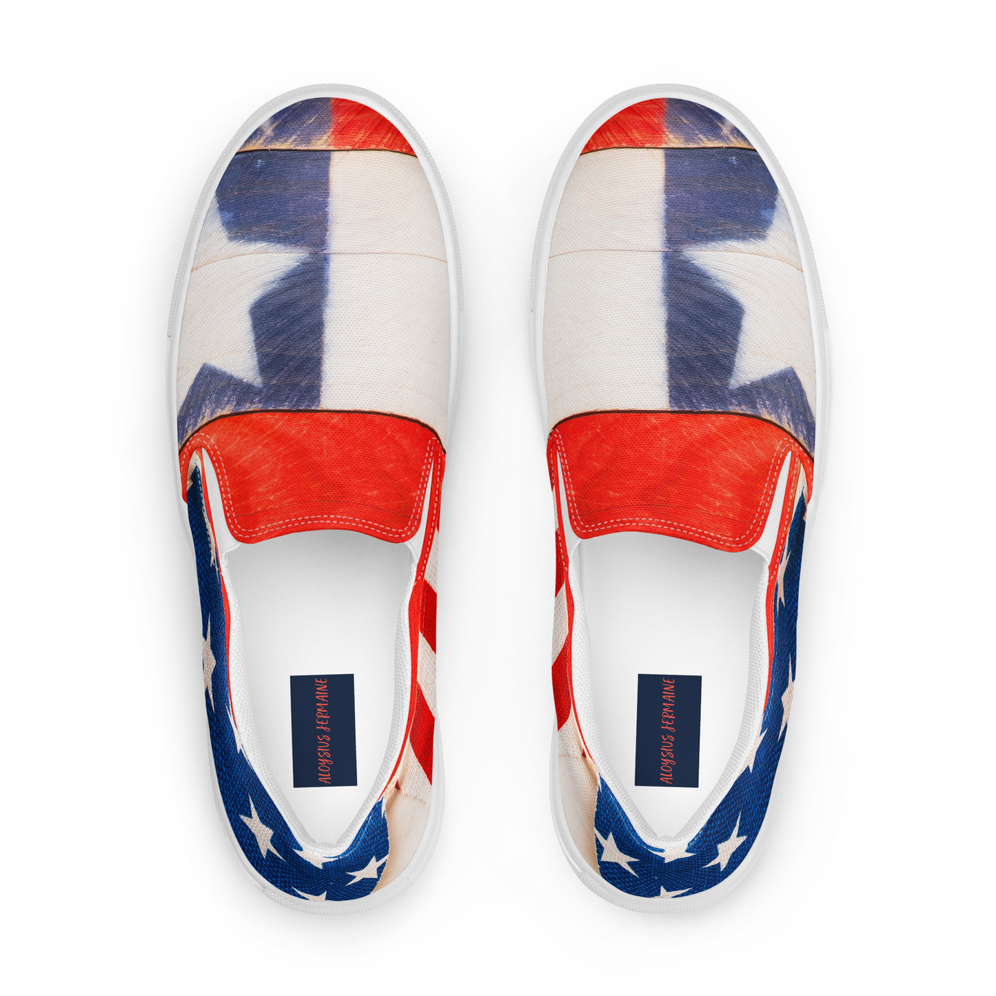 INKED'S AMERICANA (Women’s Slip-Ons)