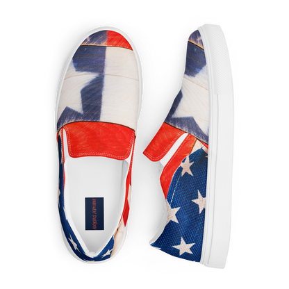 INKED'S AMERICANA (Women’s Slip-Ons)