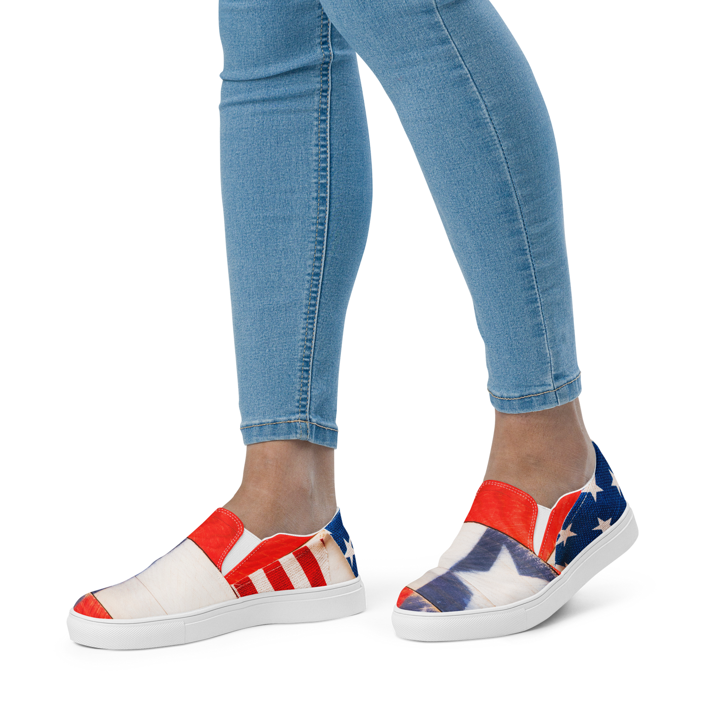 INKED'S AMERICANA (Women’s Slip-Ons)