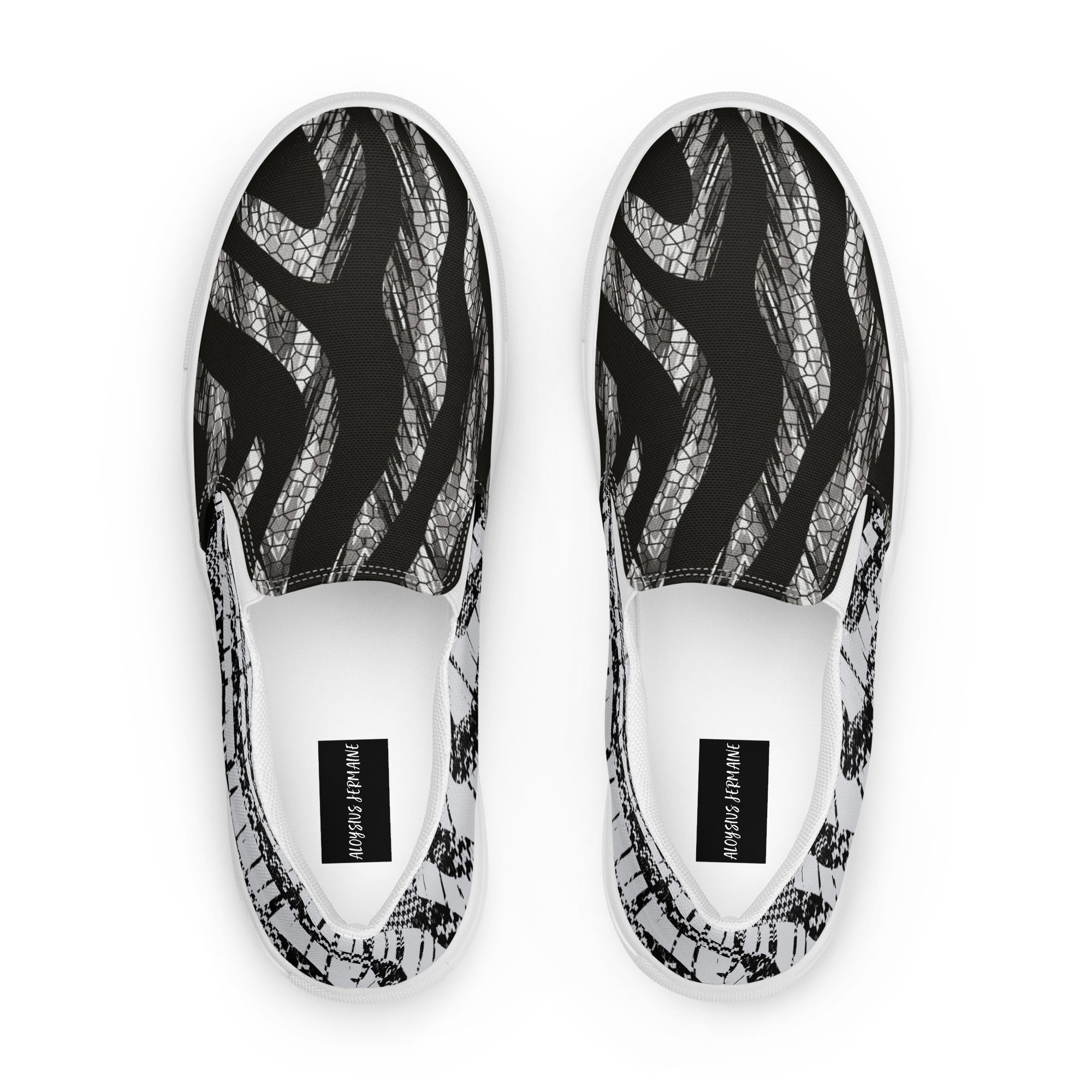 ROGUE ZEBRAS (Women’s Slip-Ons)