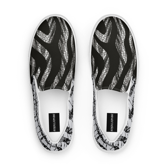 ROGUE ZEBRAS (Women’s Slip-Ons)