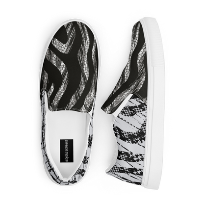 ROGUE ZEBRAS (Women’s Slip-Ons)