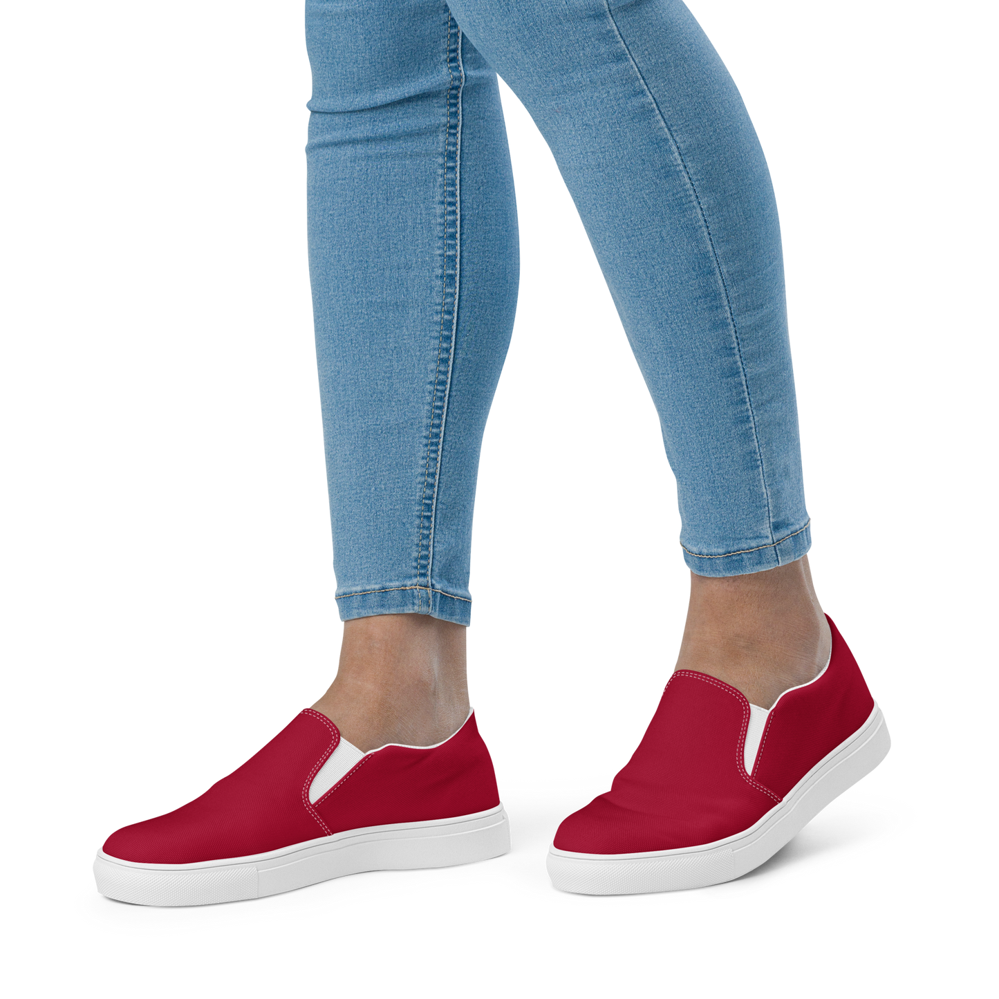 ALOYSIUS SCARLET (Women’s Slip-Ons)