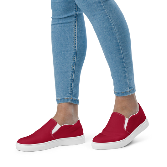 ALOYSIUS SCARLET (Women’s Slip-Ons)