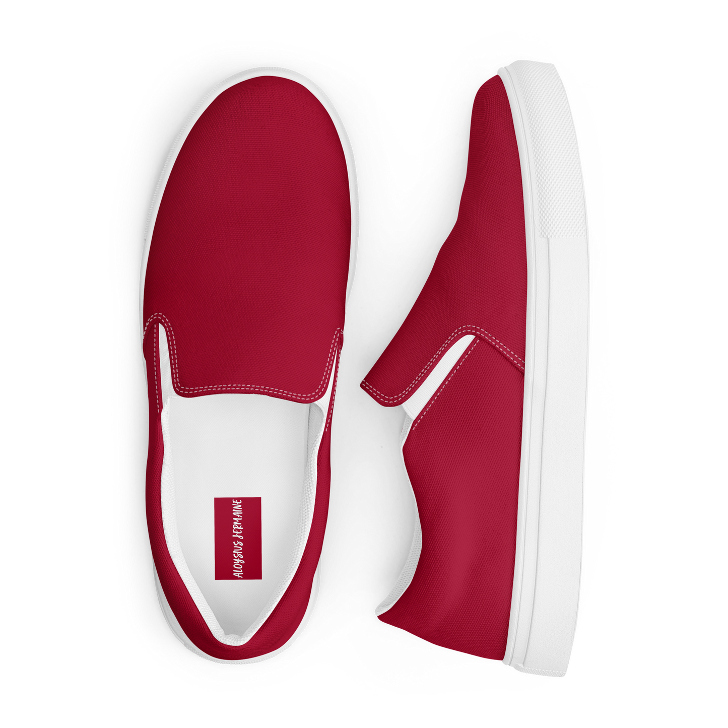 ALOYSIUS SCARLET (Women’s Slip-Ons)