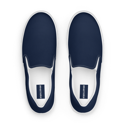 ALOYSIUS NAVY (Women’s Slip-Ons)