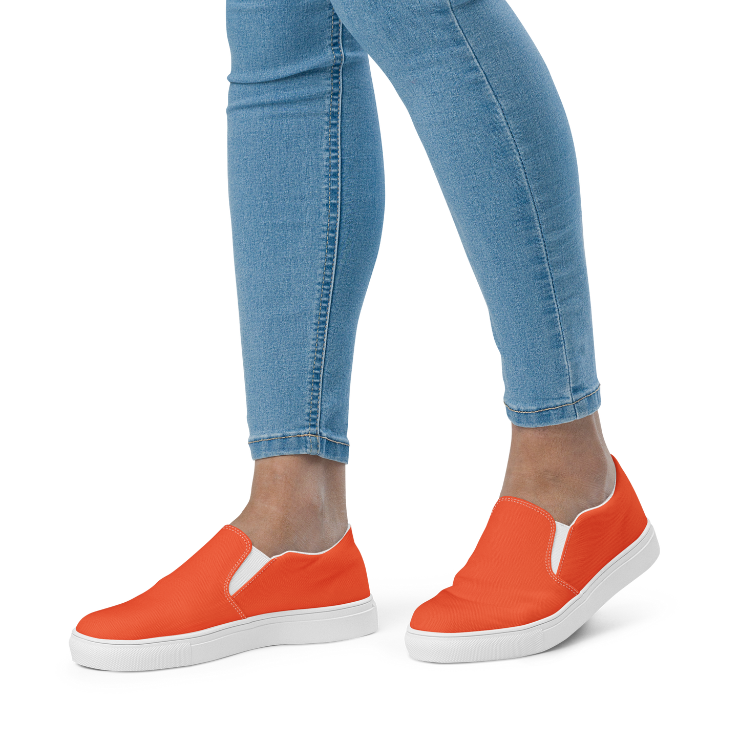 ALOYSIUS TANGERINE (Women’s Slip-Ons)