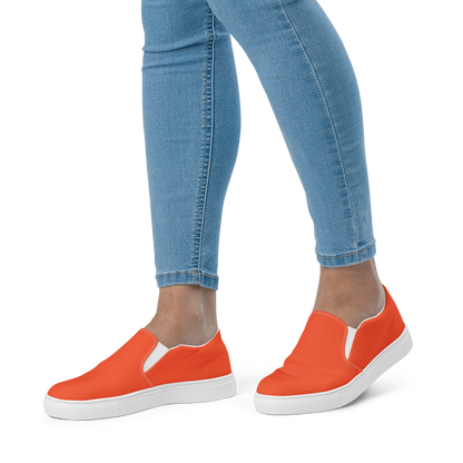 ALOYSIUS TANGERINE (Women’s Slip-Ons)