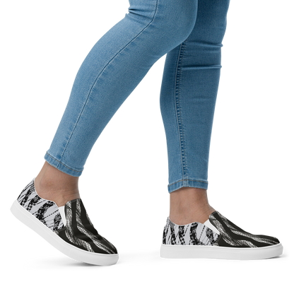 ROGUE ZEBRAS (Women’s Slip-Ons)