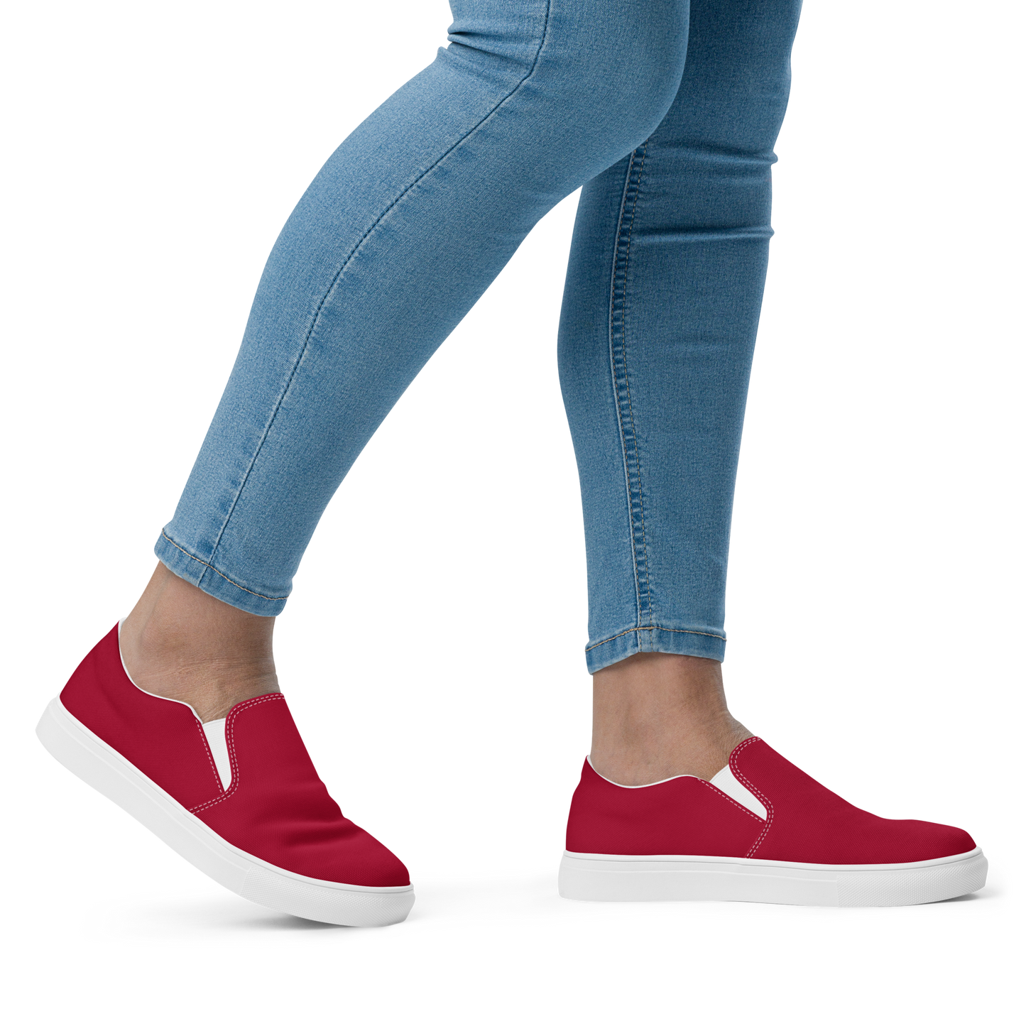 ALOYSIUS SCARLET (Women’s Slip-Ons)