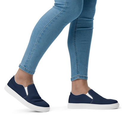 ALOYSIUS NAVY (Women’s Slip-Ons)