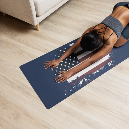 Flag Yoga Mat