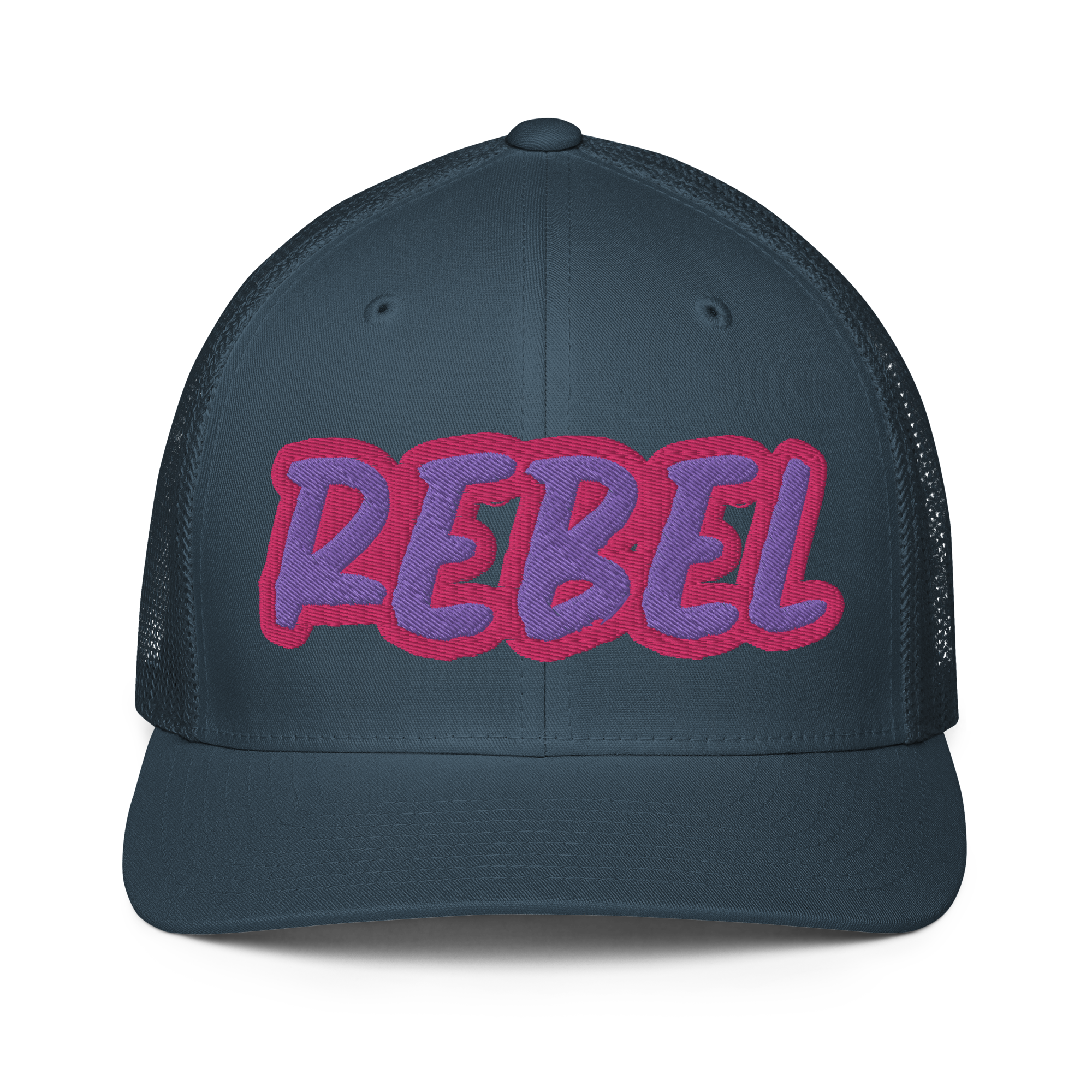REBEL mesh back trucker