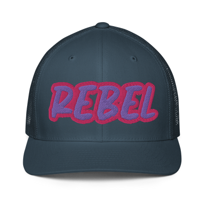 REBEL mesh back trucker