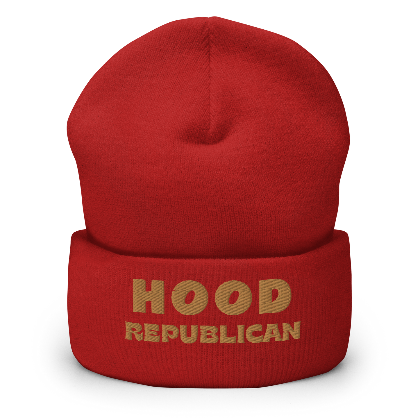 HOOD REPUBLICAN cuffed beanie