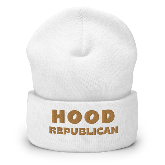 HOOD REPUBLICAN cuffed beanie