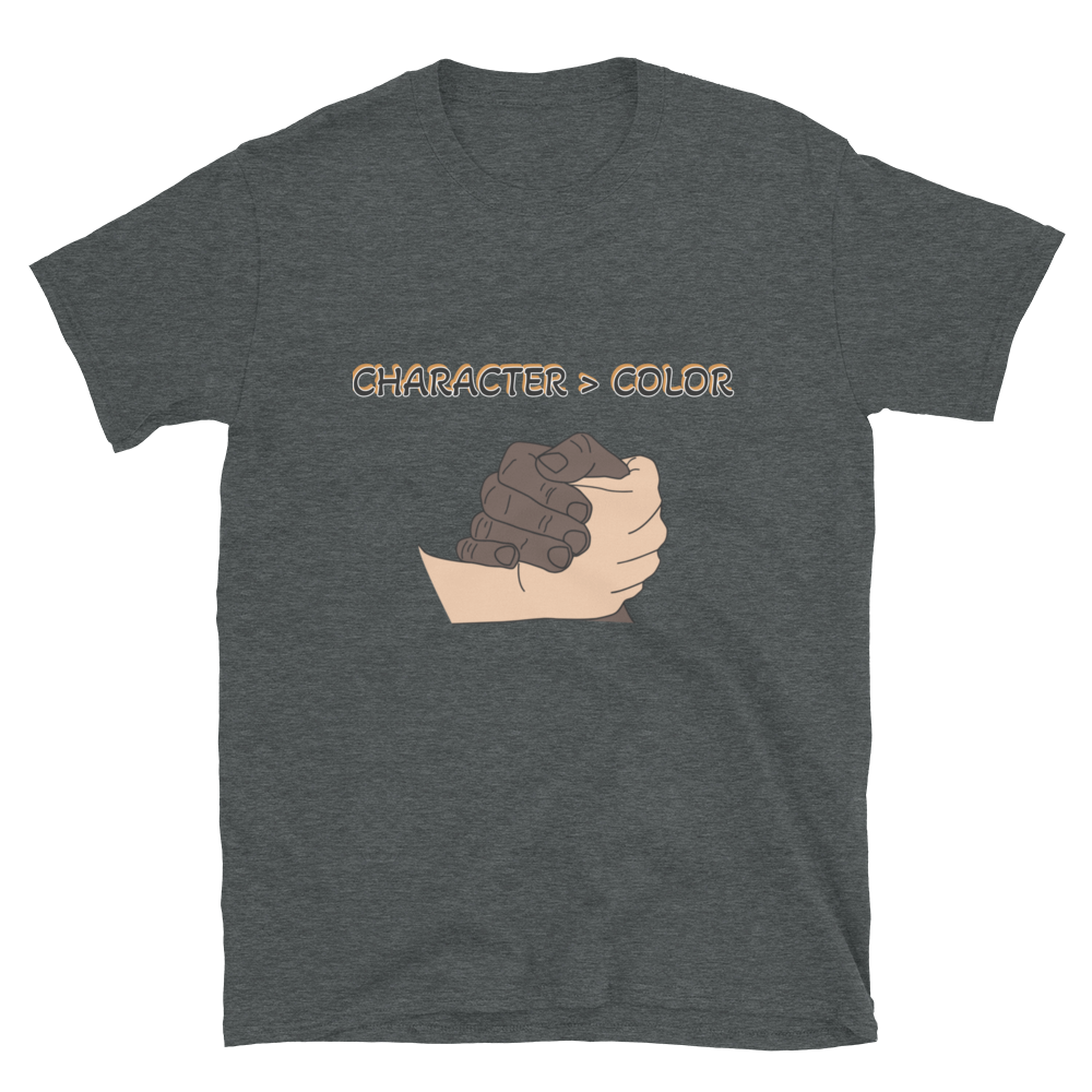 CHARACTER OVER COLOR tee