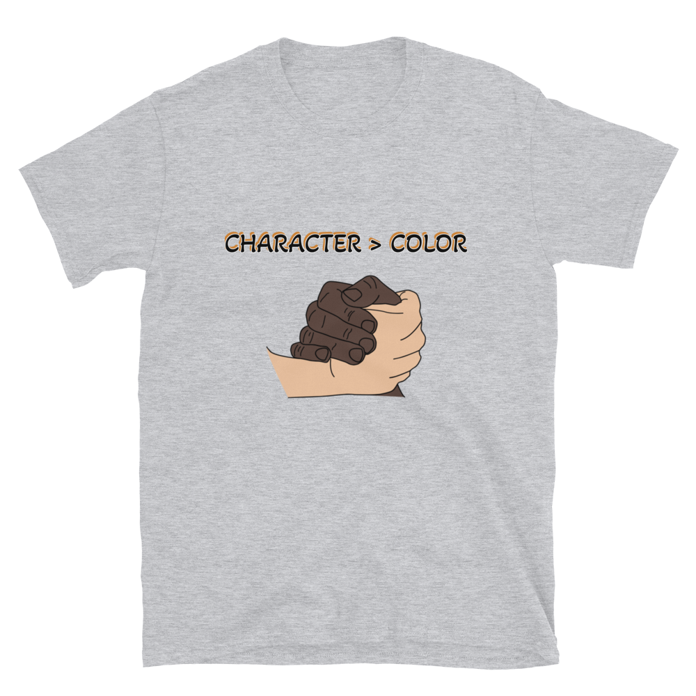 CHARACTER OVER COLOR tee