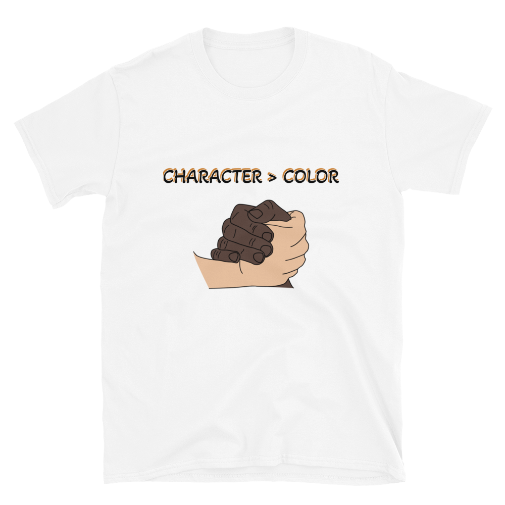 CHARACTER OVER COLOR tee