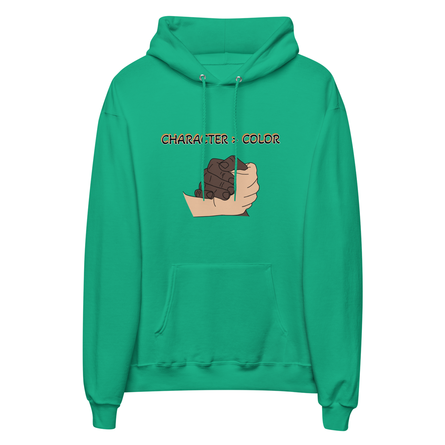 CHARACTER OVER COLOR hoodie